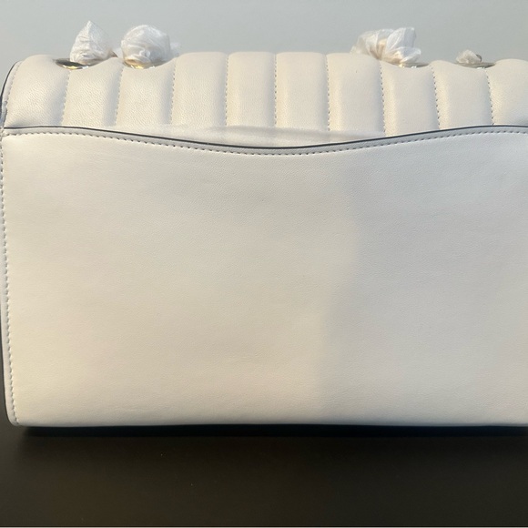 Authentic COACH Cream Shoulder Bag NWT - Picture 9 of 12